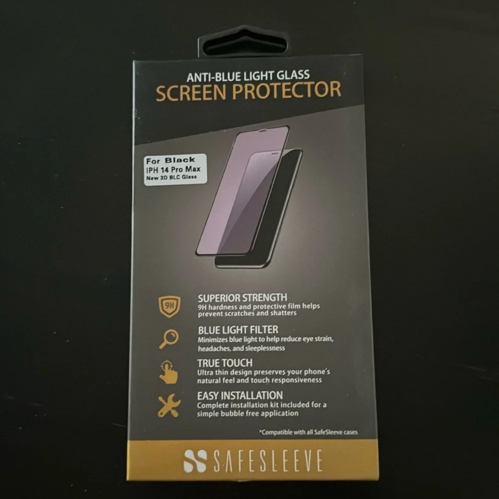 Safesleeve blue light screen protector